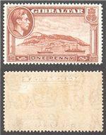 Gibraltar Scott 108a Mint (P)